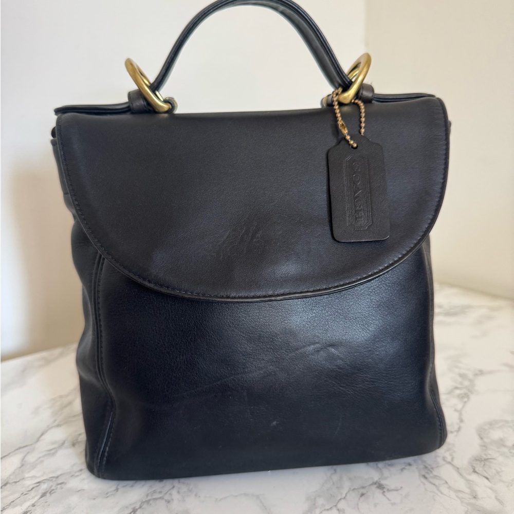 Coach Black Top Handle Crossbody Bag